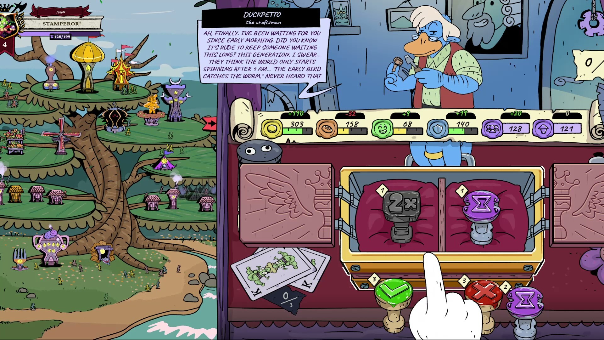 Stamperor! The Jester's Decree screenshot 2