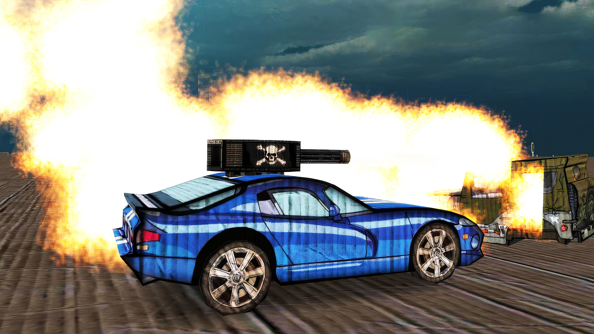 Cars and Guns: Paper Parts screenshot 2