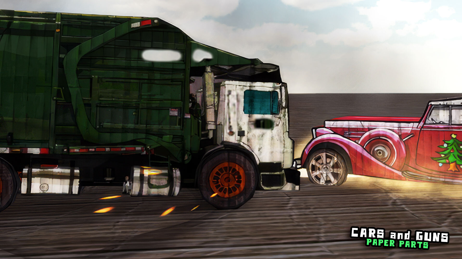 Cars and Guns: Paper Parts screenshot 4