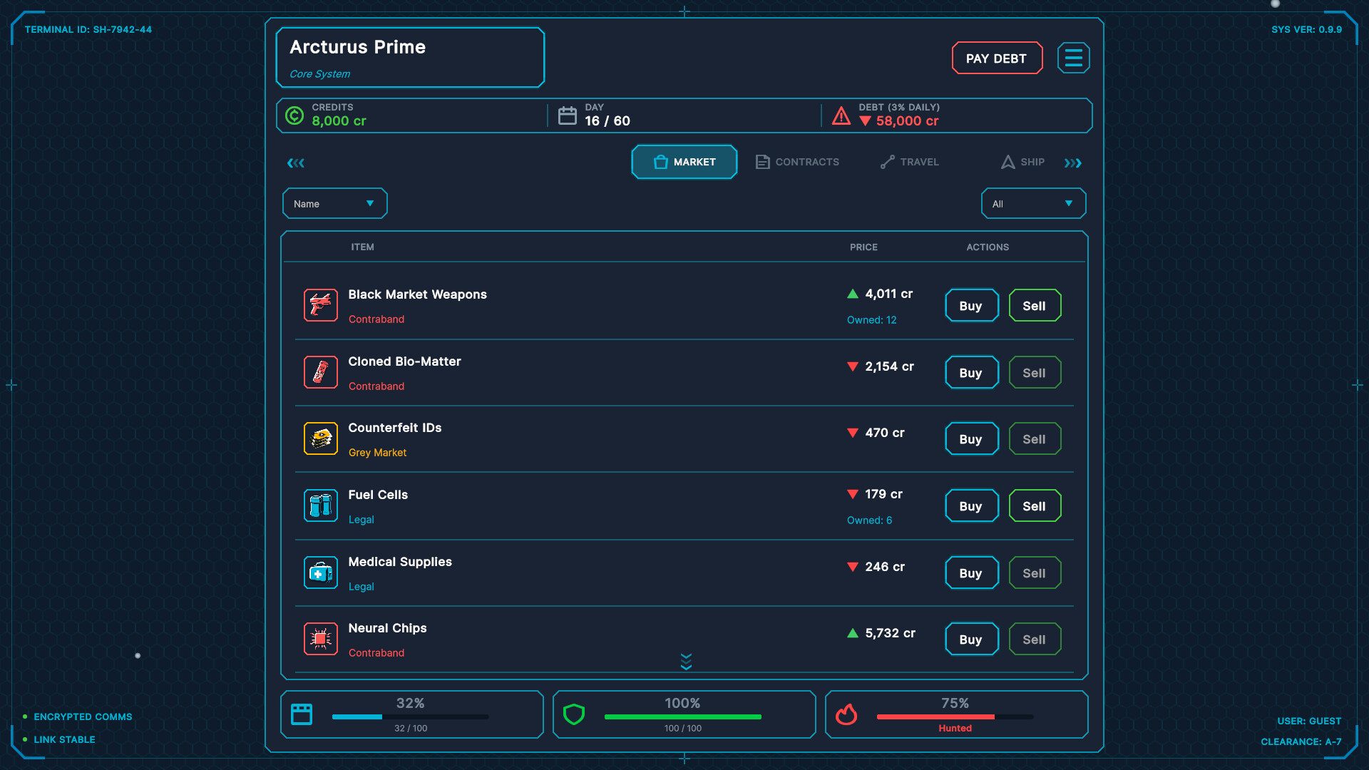 Stellar Hustler screenshot 2