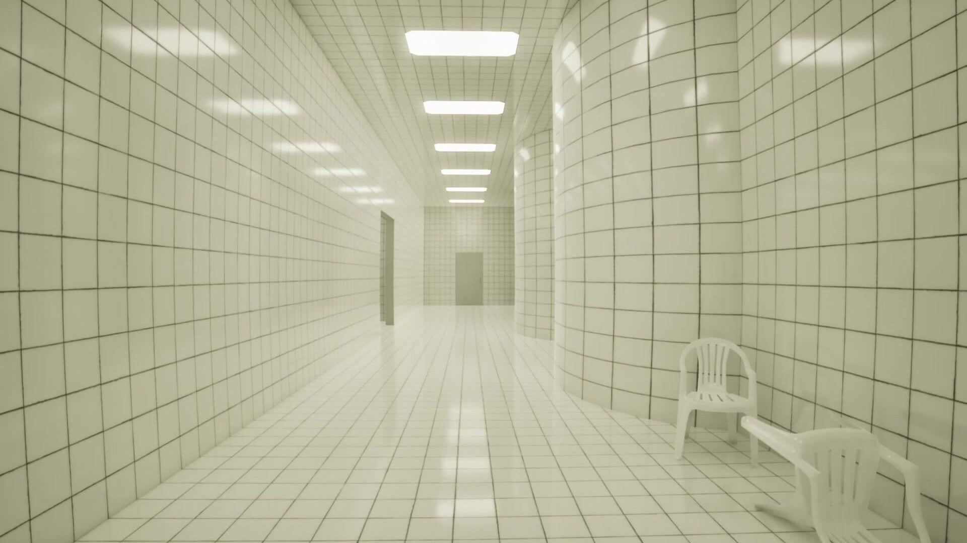 Backrooms Anomaly: Pools — corridor
