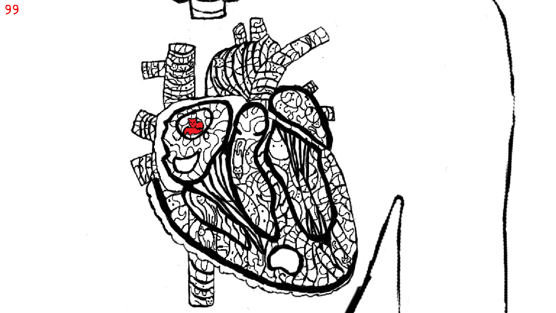 Let's Find Cats Inside the Human Body screenshot 2