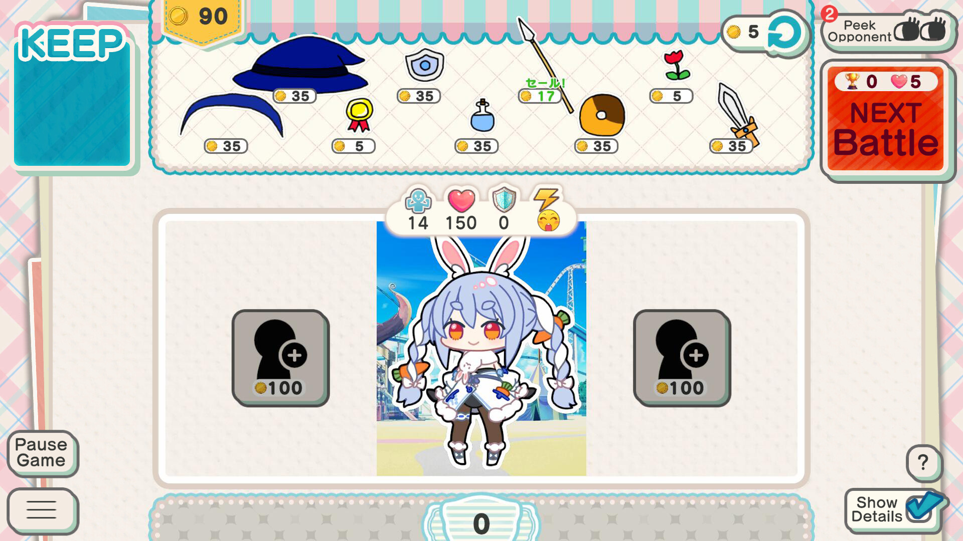 Decorate! hololive Sticker Battle screenshot 2
