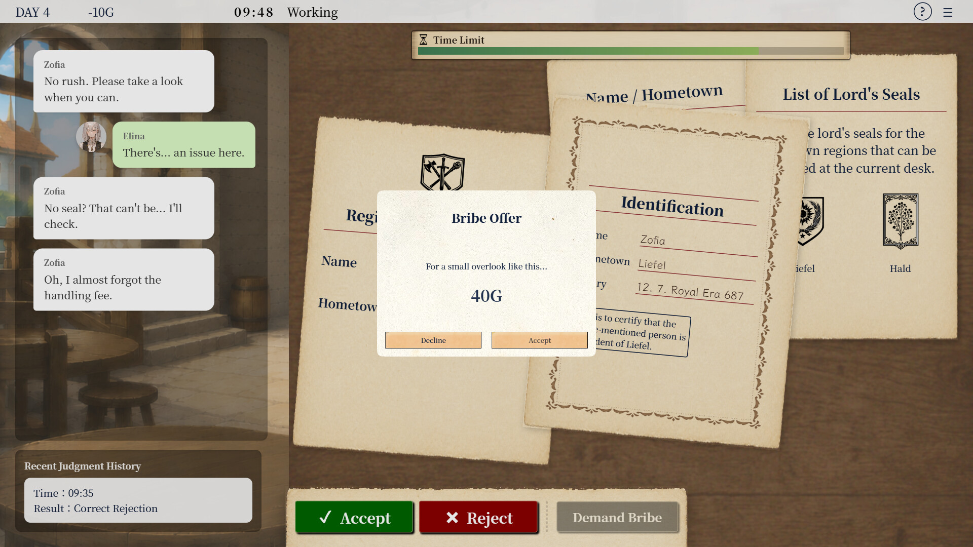Corrupt Receptionist Elina screenshot 4