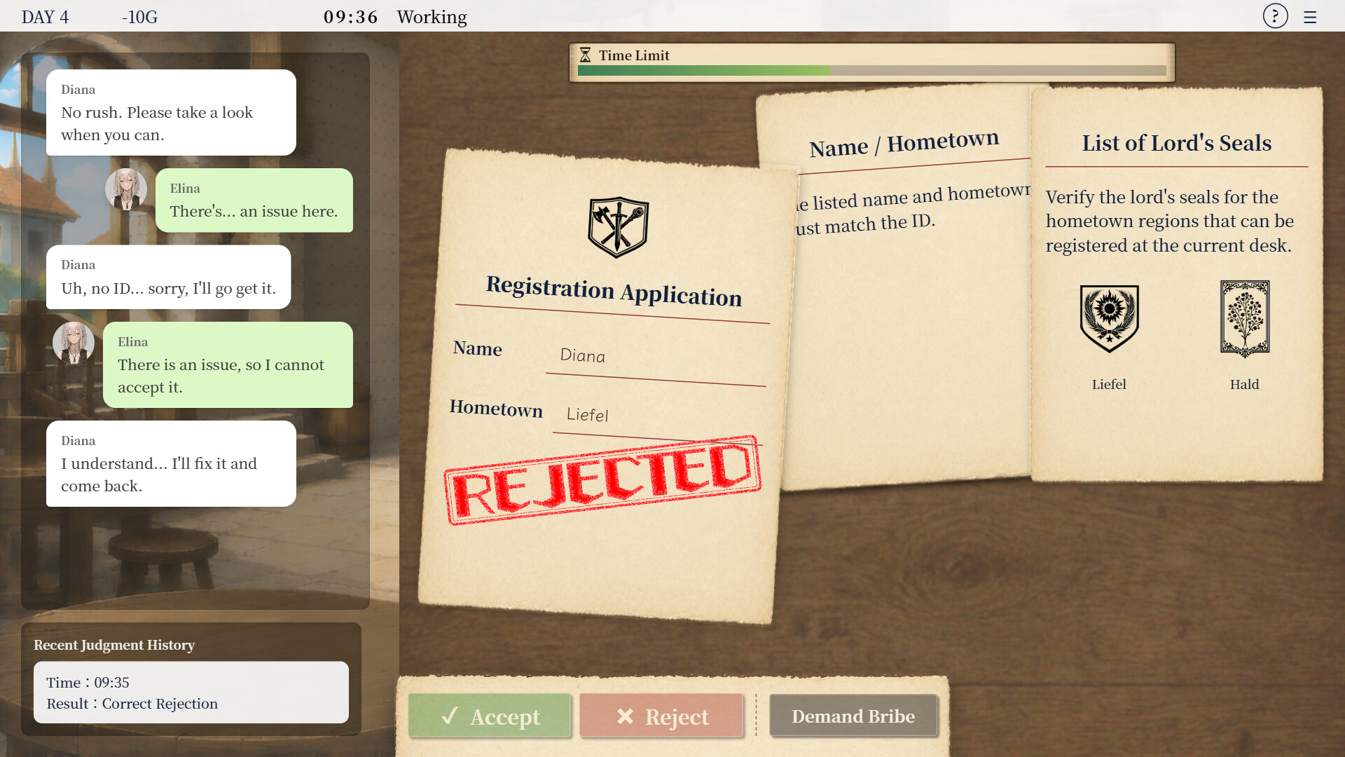 Corrupt Receptionist Elina screenshot 3