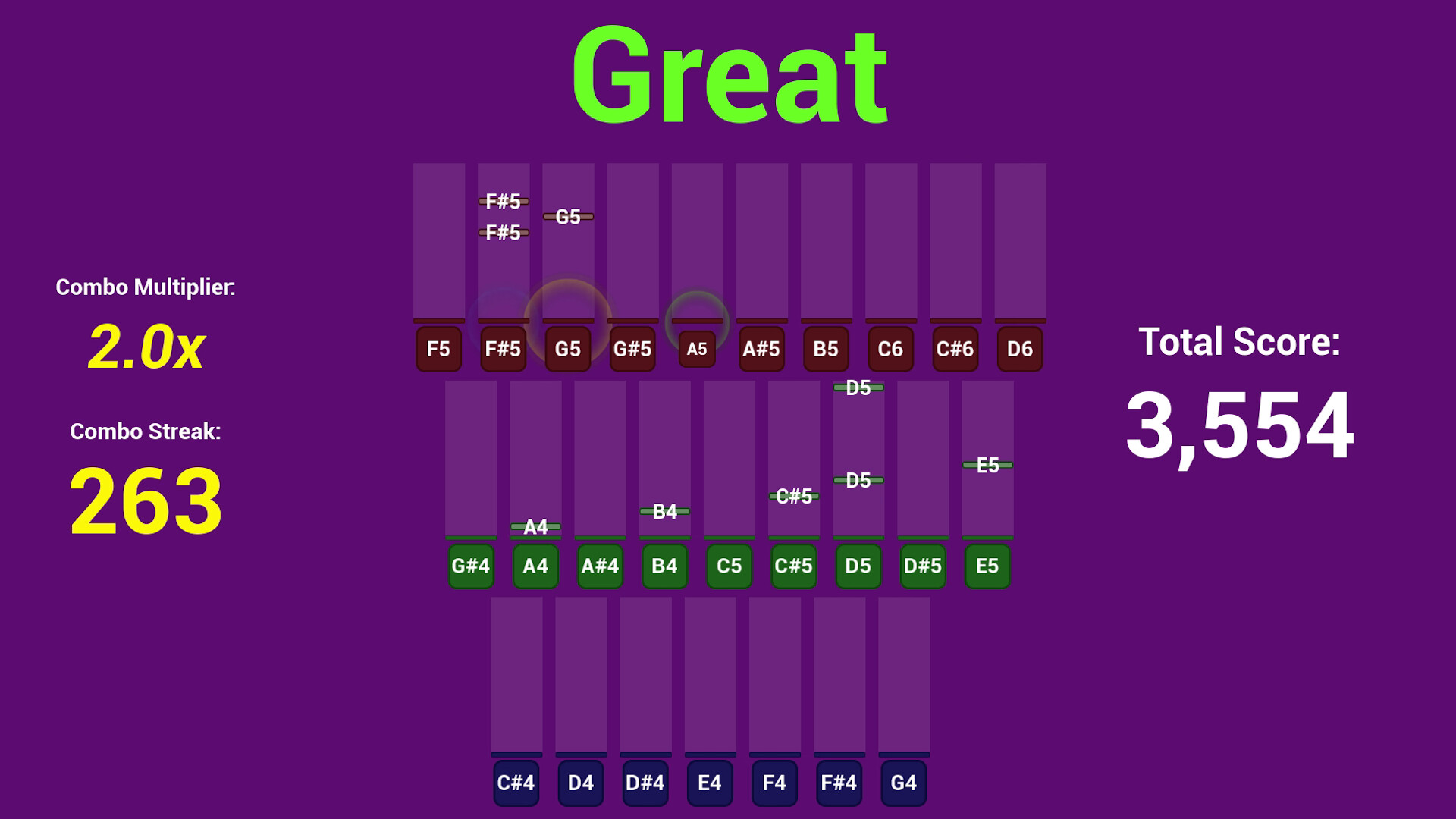 QWERTY Rhythm Power screenshot 2