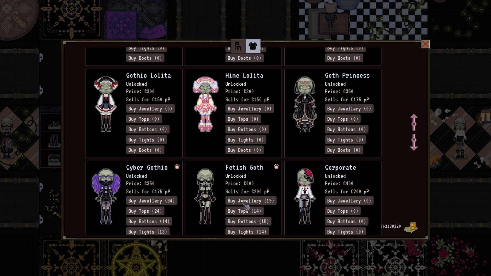 Crow's Curated Closet - Shop Simulator screenshot 2