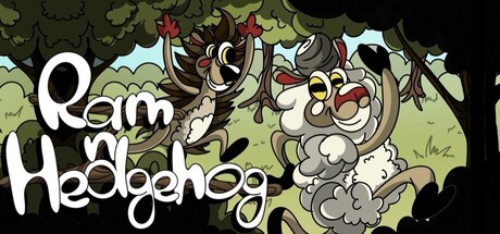 Cover art from Ram and Hedgehog