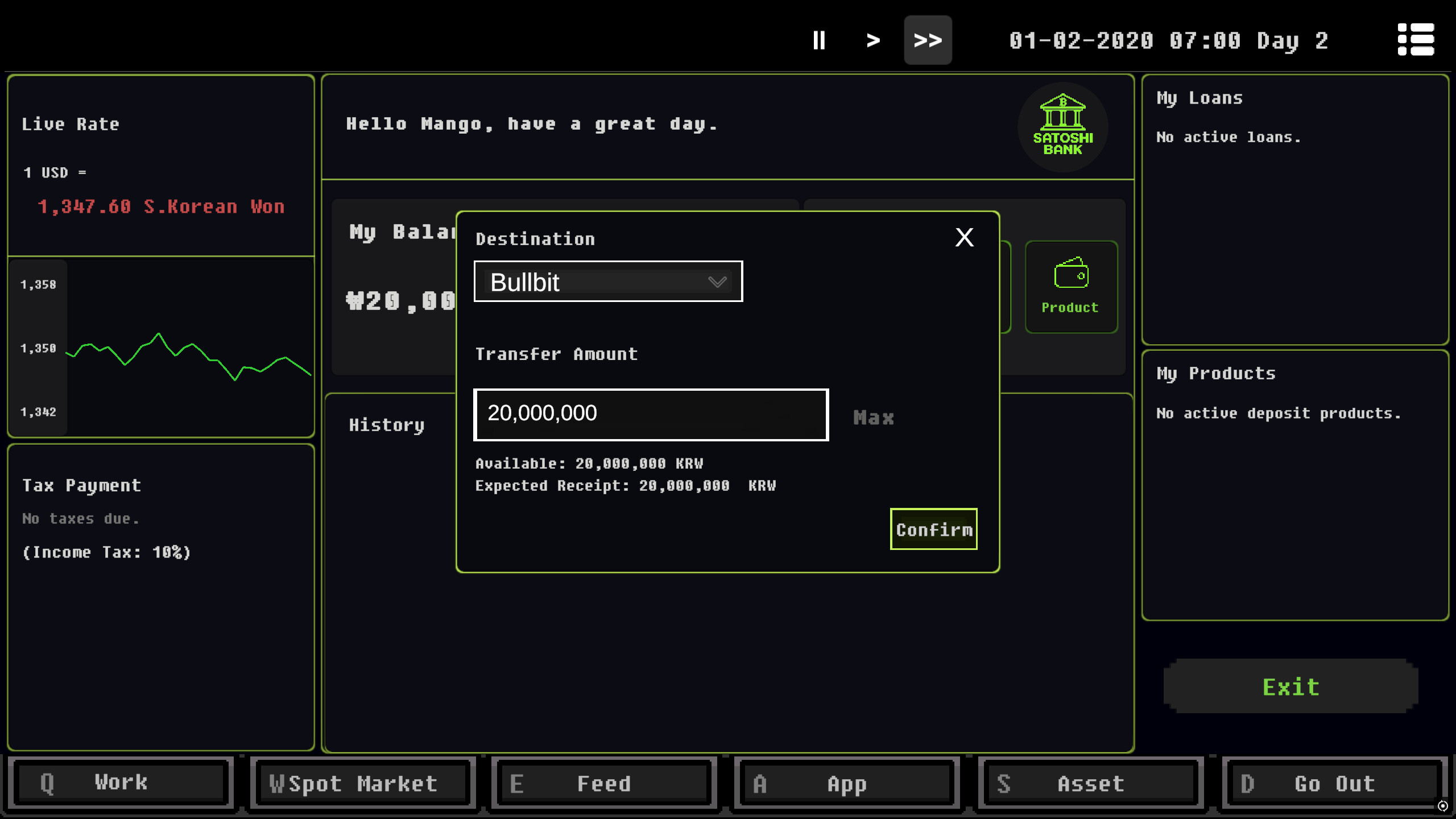 Project Crypto: Trading Simulator screenshot 5