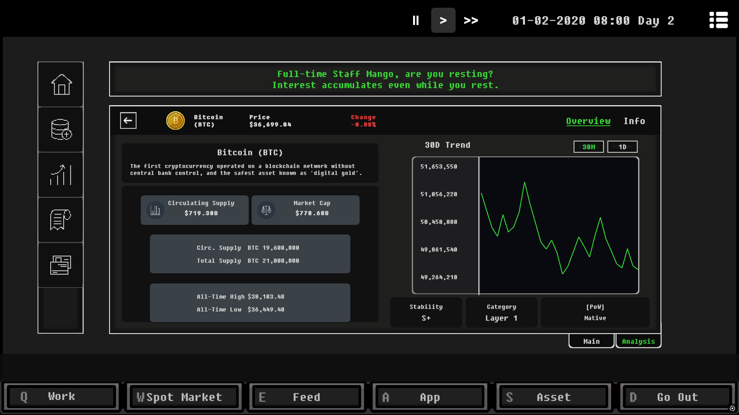 Project Crypto: Trading Simulator screenshot 2
