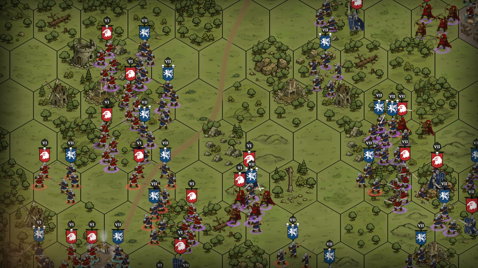 Royal March: Shattered Kingdoms screenshot 1
