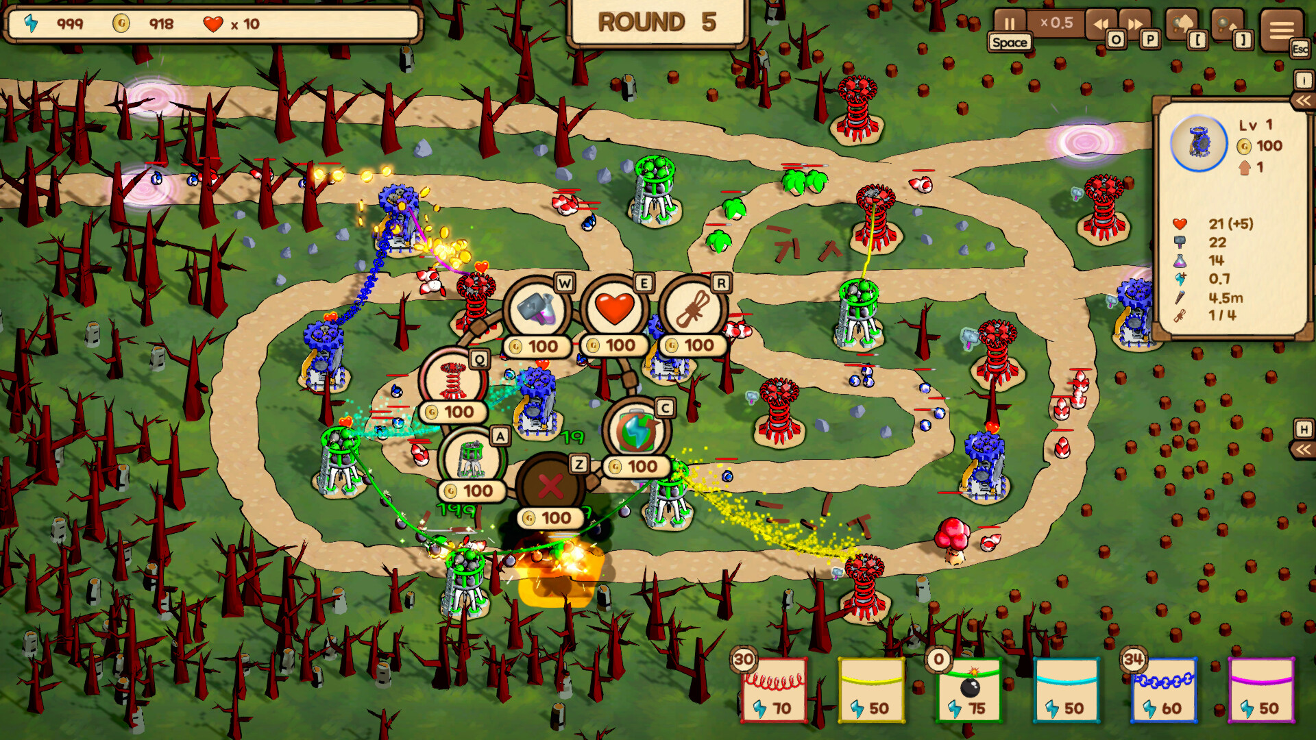 Rainbow Tower Defense trailer