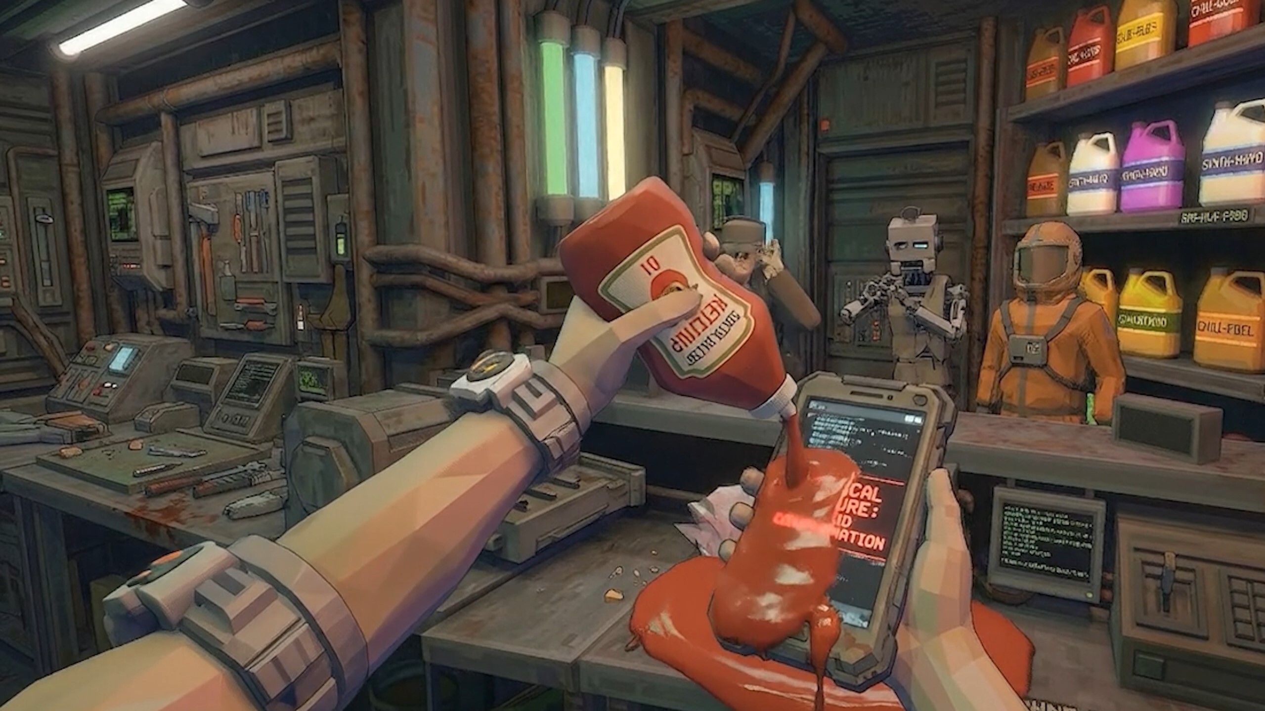 Future Sauce Dispenser trailer