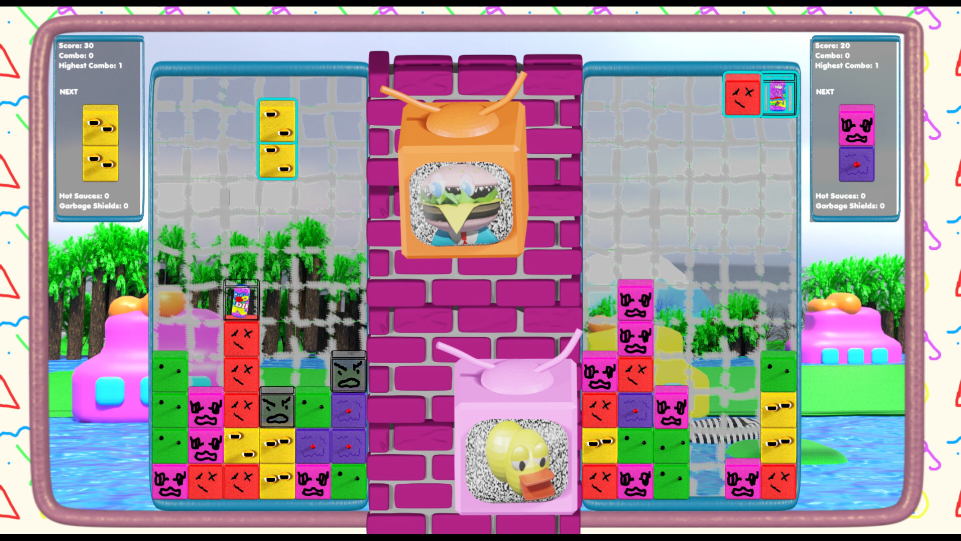 Prof. Bringoo's Big Dumb Block Factory trailer