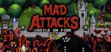 Cover art from Mad Attacks: Castle on Fire