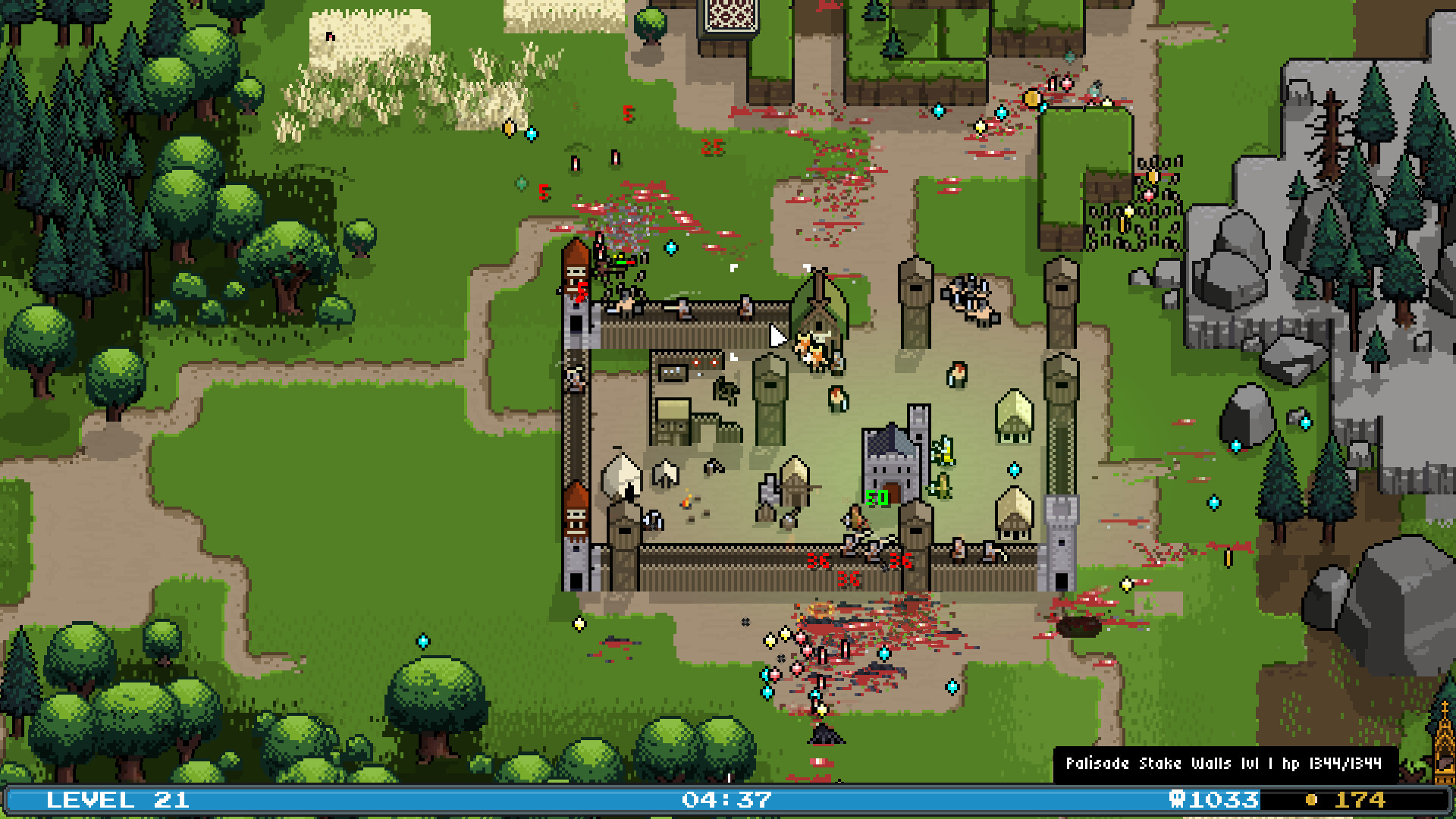 Mad Attacks: Castle on Fire screenshot 3