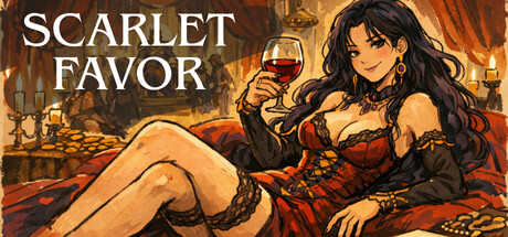 Cover art from Scarlet Favor