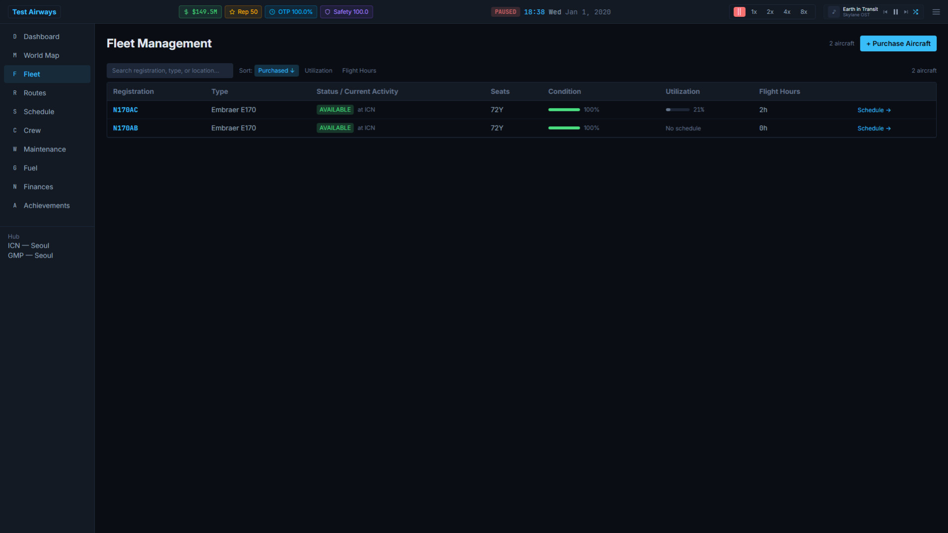 Skylane: Airline Tycoon Sim screenshot 4