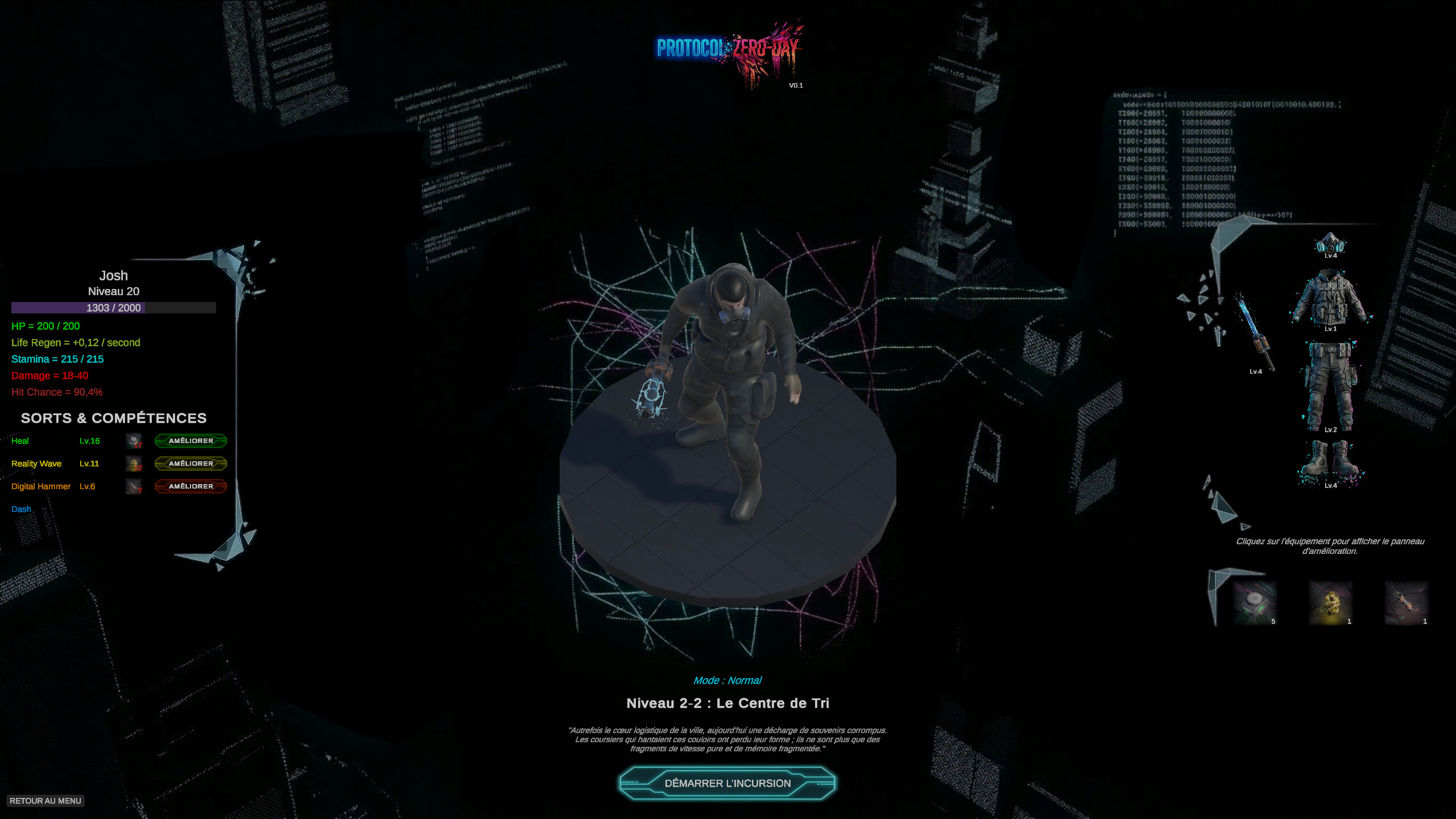 PROTOCOL: Zero-day screenshot 2