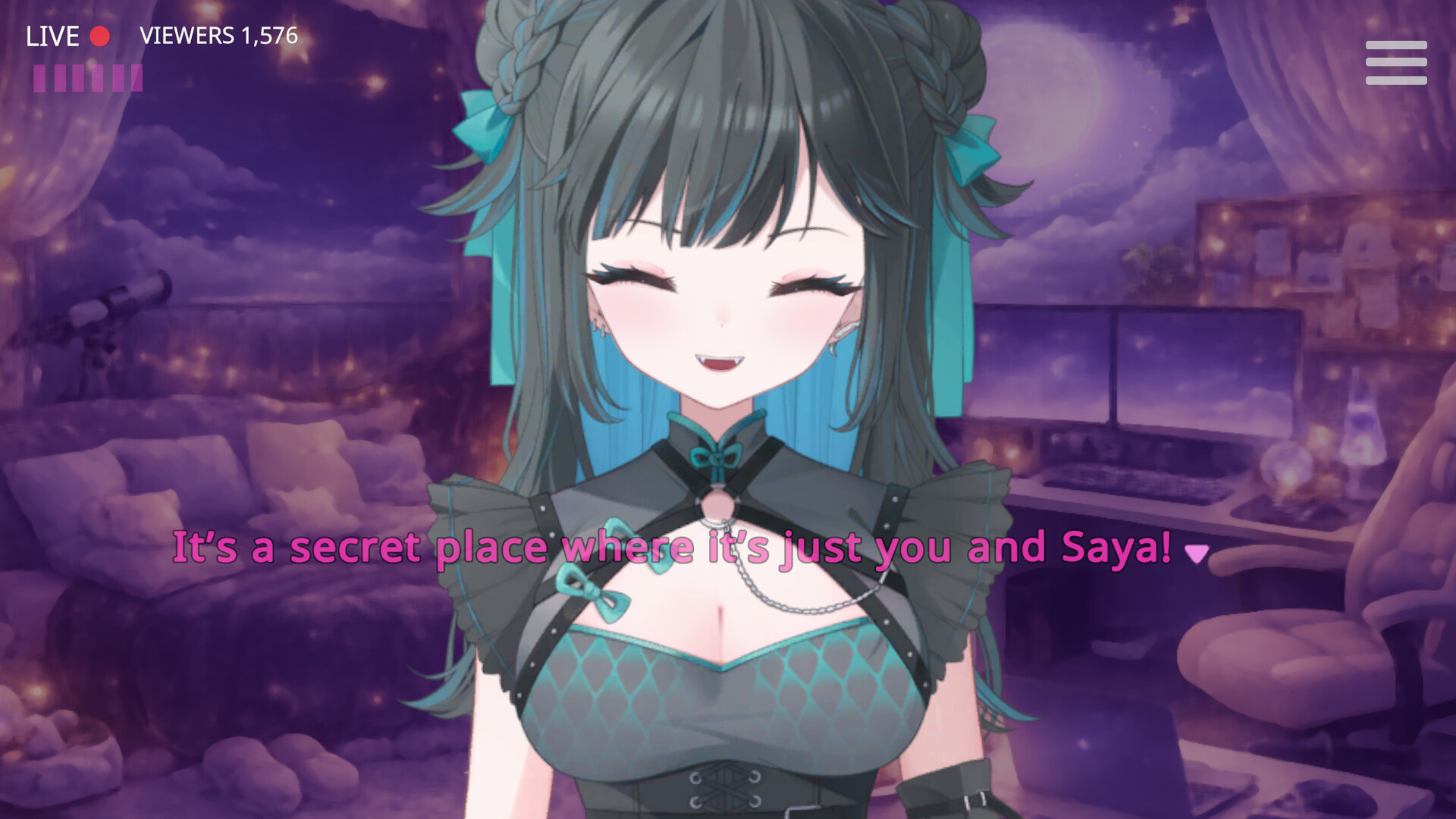 Secret Stream ASMR with Saya: Just the Two of Us trailer