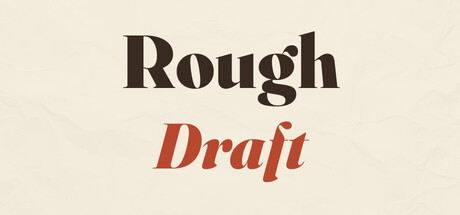 Cover art from Rough Draft