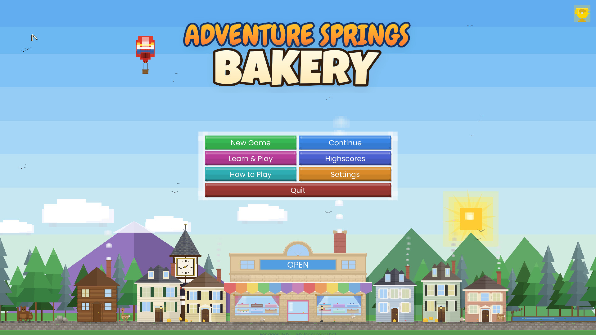 Adventure Springs Bakery trailer