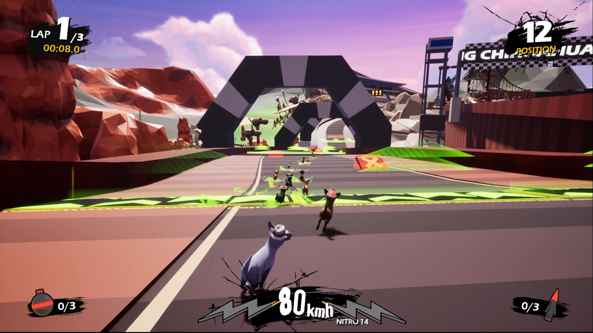 Chihuahua Racing trailer