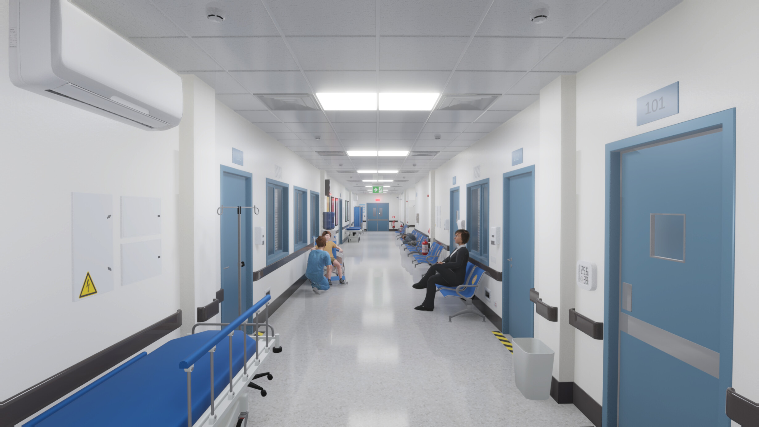 ICU - Intensive Care Unit 8 trailer