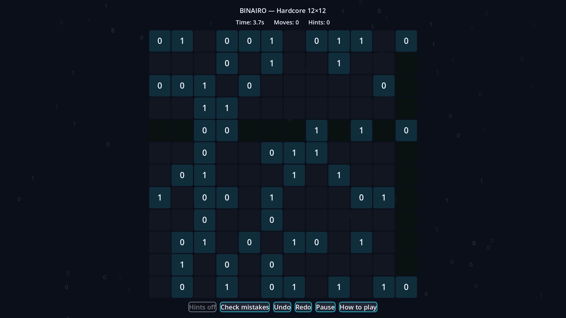 Binairo - Takuzu screenshot 2