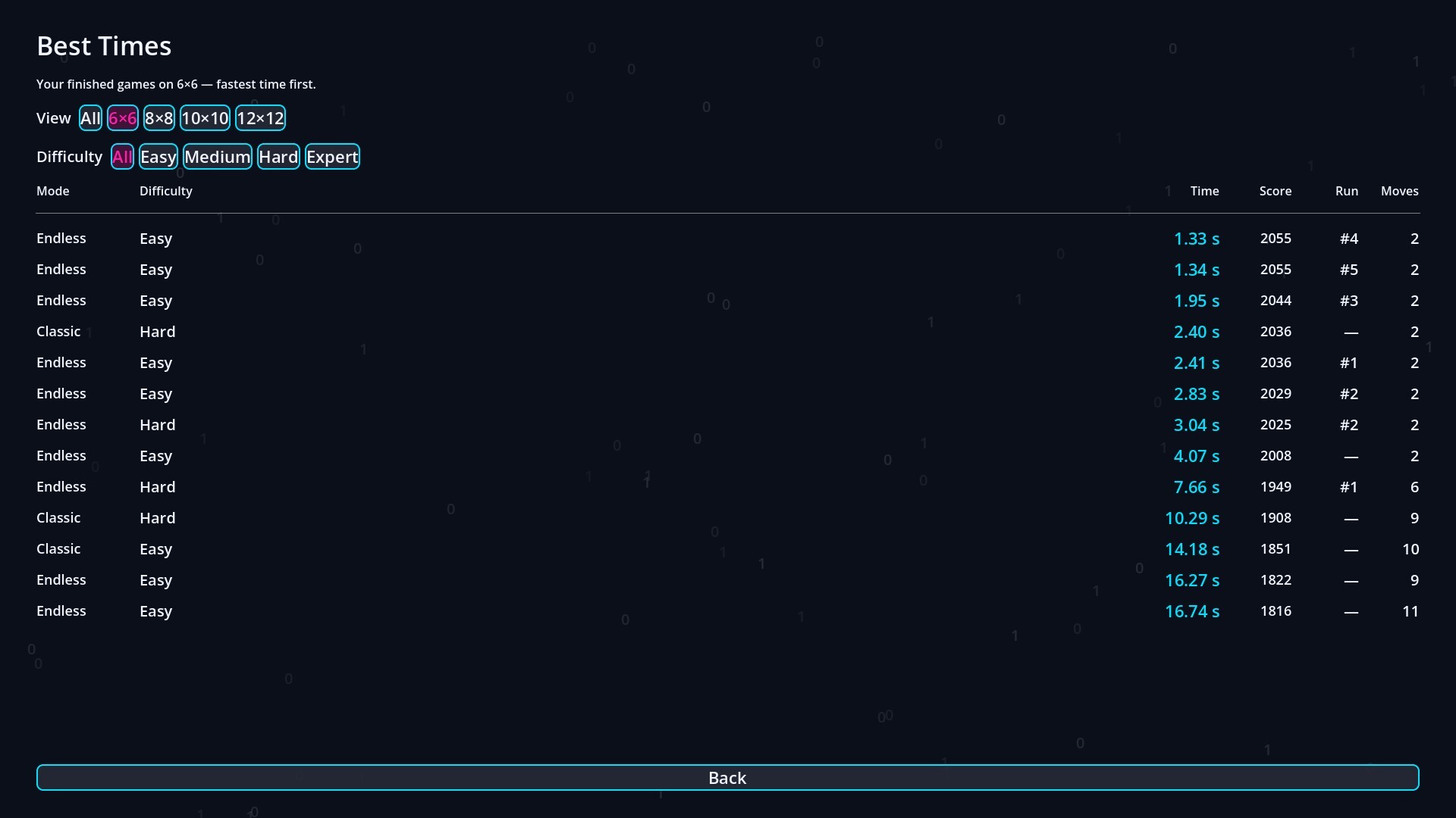 Binairo - Takuzu screenshot 4