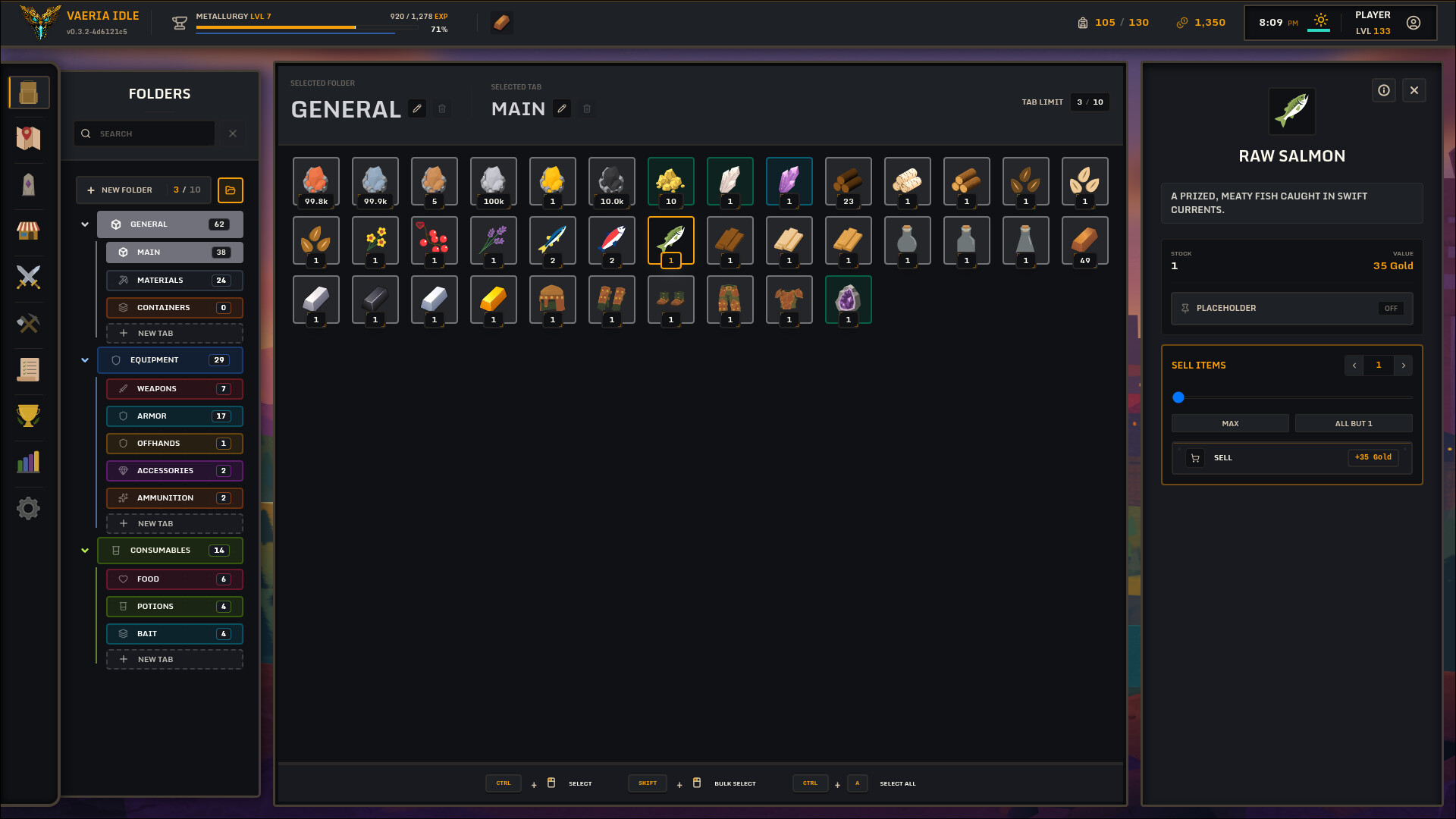 Vaeria Idle screenshot 1