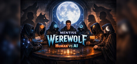 Cover art from Mentiss Werewolf: Human vs AI