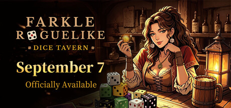 Cover art from Dice Tavern: Farkle Roguelike