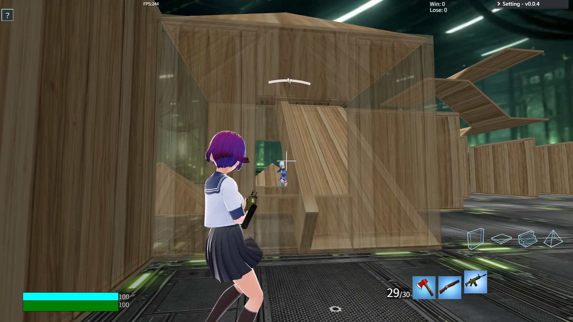 Girlsnite - Anime Building Battle TPS screenshot 3