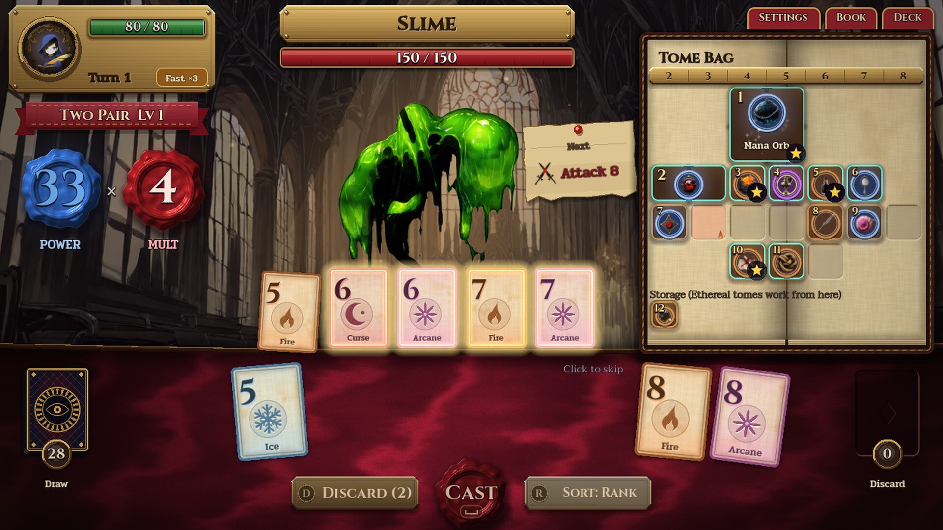 Runecaster's Grimoire screenshot 1