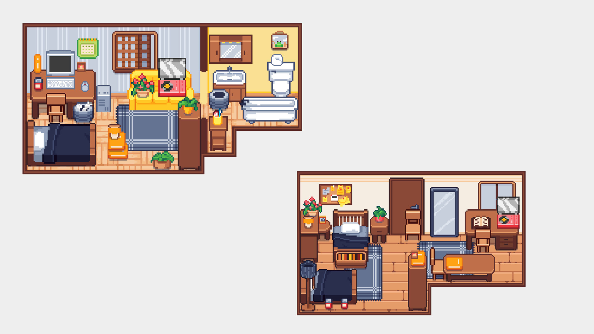 Pixel Room Stickers screenshot 4