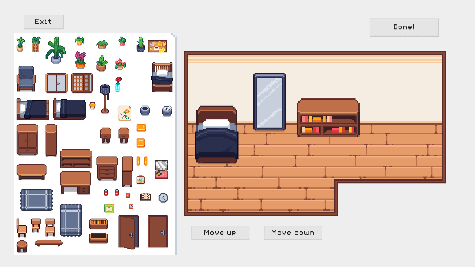 Pixel Room Stickers screenshot 2