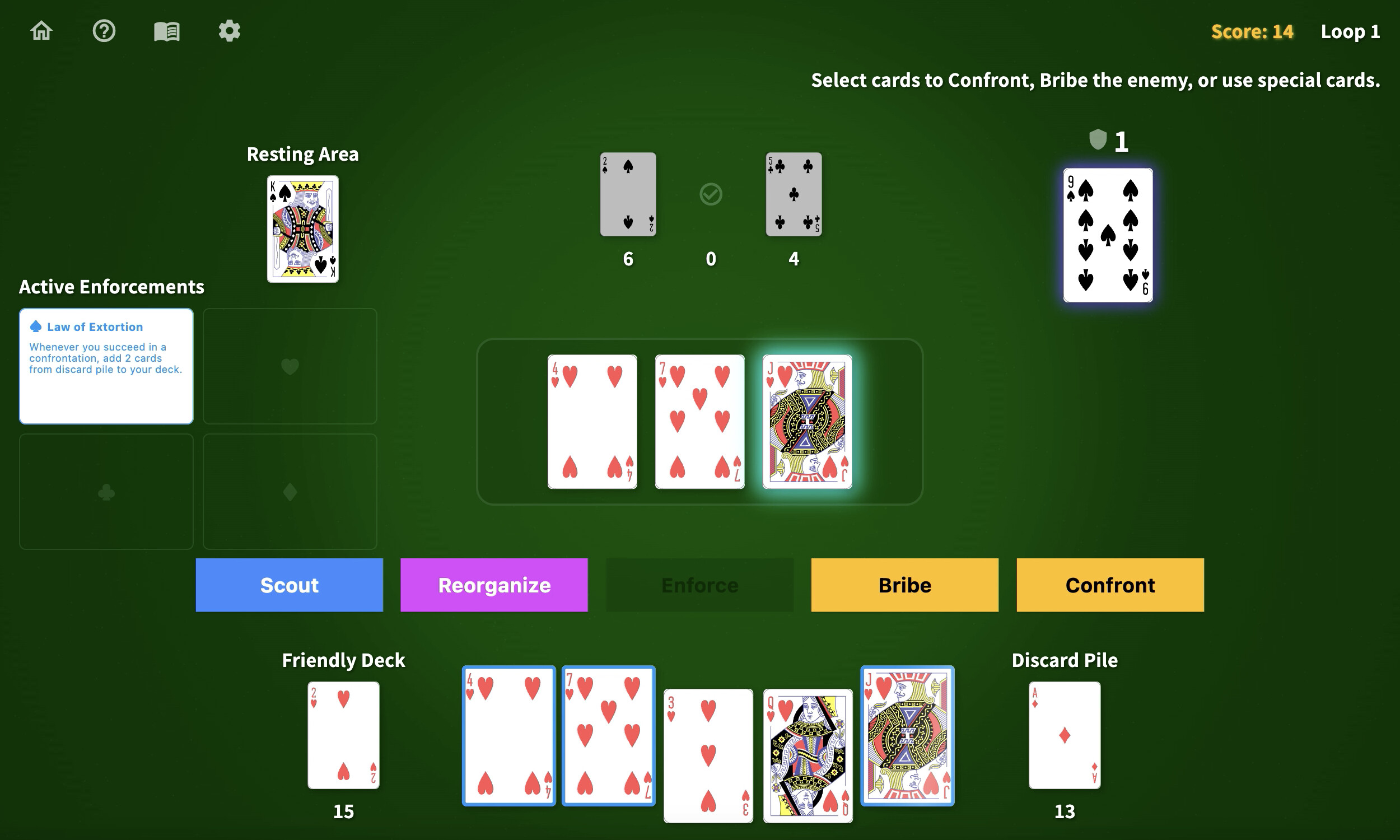Ouroboros Solitaire screenshot 2