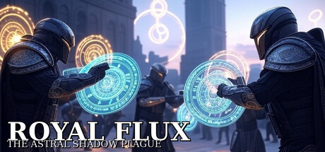 Cover art from Royal Flux — The Astral Shadow Plague