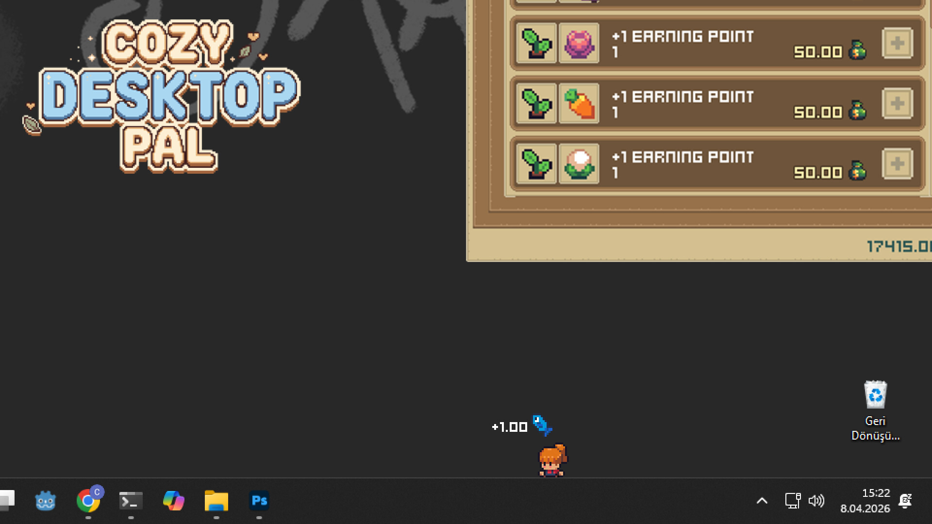 Cozy Desktop Pal screenshot 2