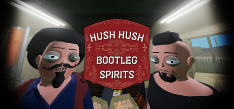 Cover art from Hush Hush: Bootleg Spirits