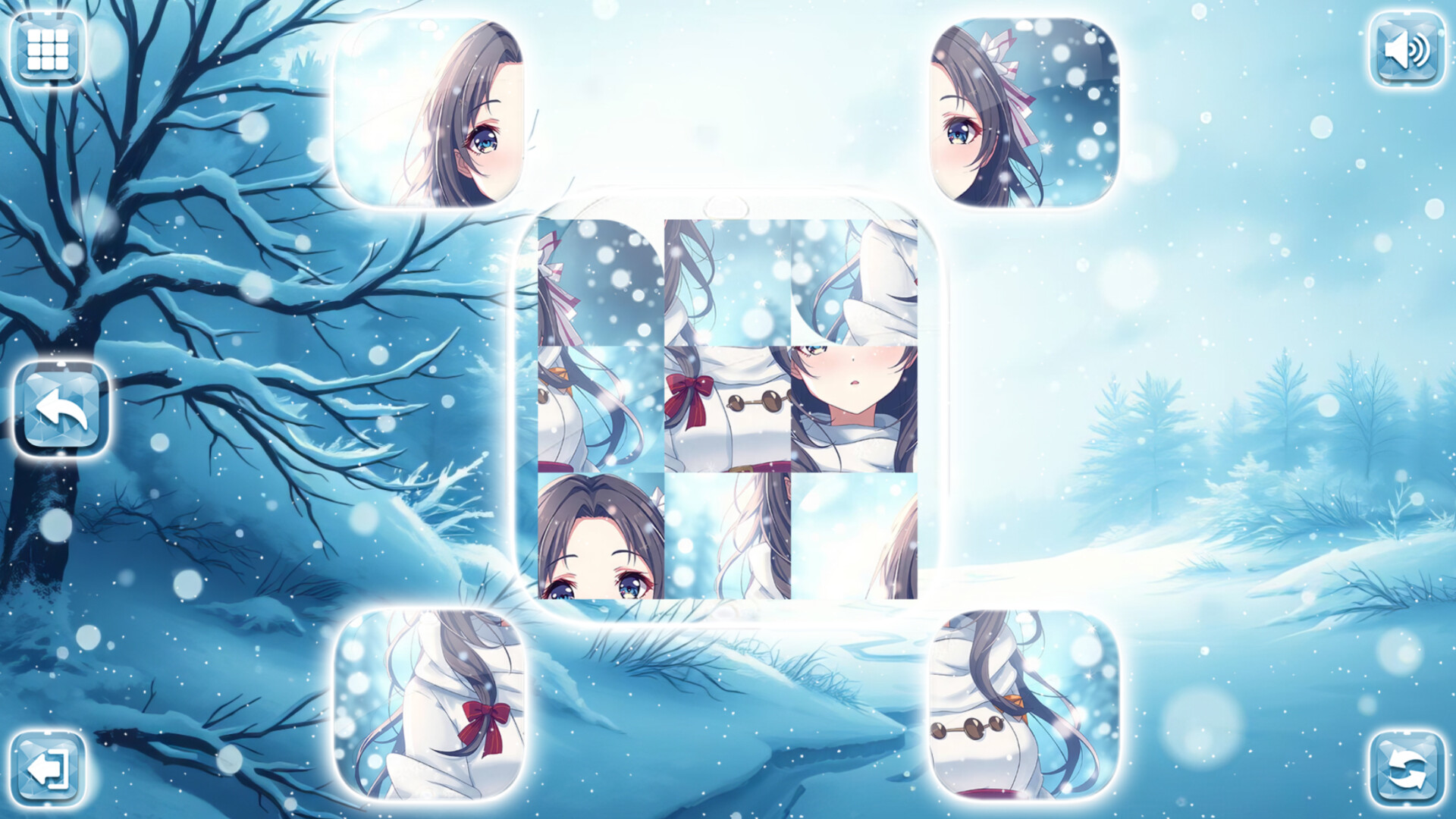 Lovely Anime Puzzle: Winter trailer