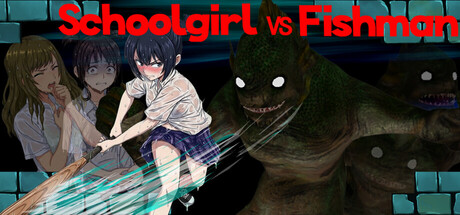 Cover art from Schoolgirl vs Fishman