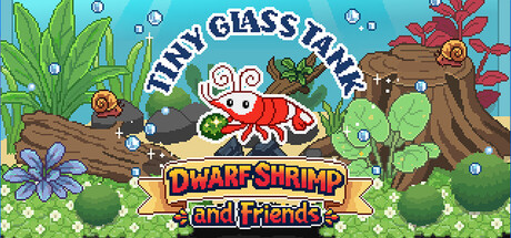 Tiny Glass Tank: Dwarf Shrimp and Friends
