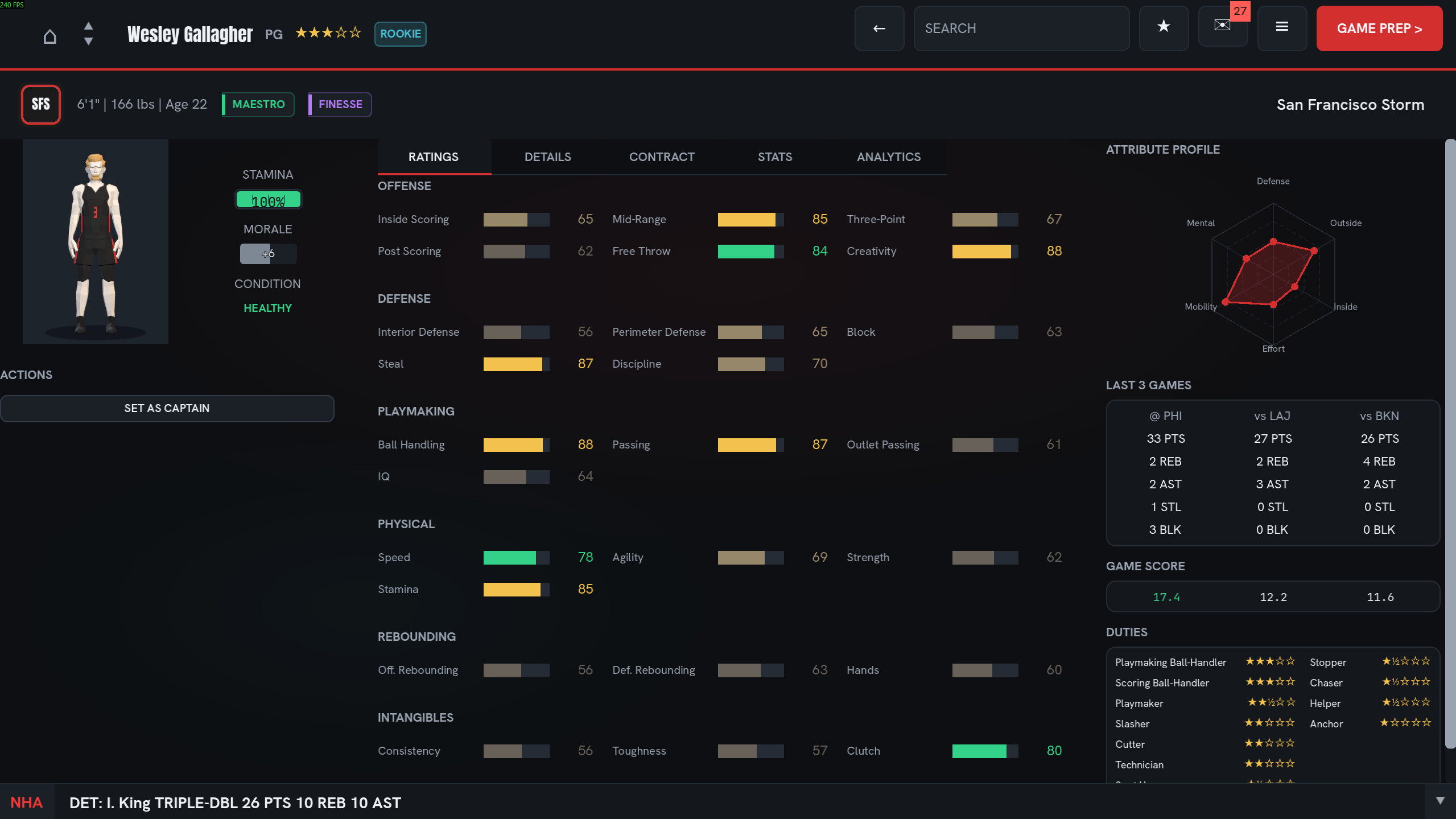 Hardwood Basketball Manager screenshot 5