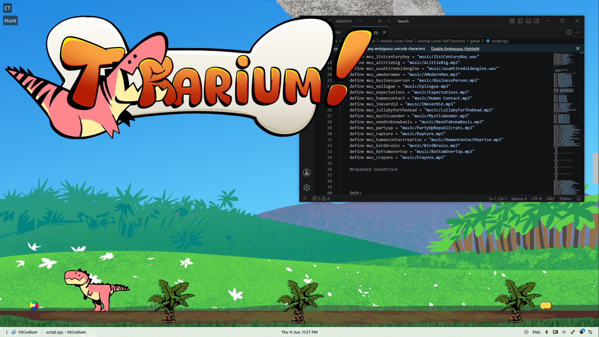 T-rarium trailer