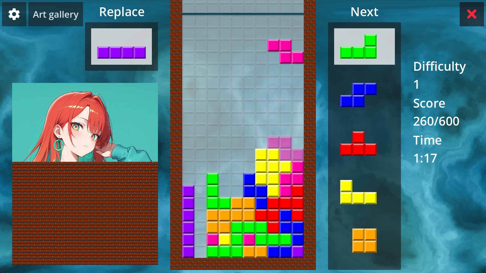 Hentai Tetromino screenshot 3