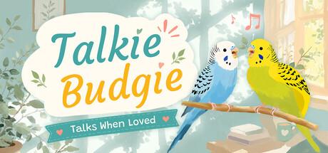 Cover art from Talkie Budgie: Talks When Loved