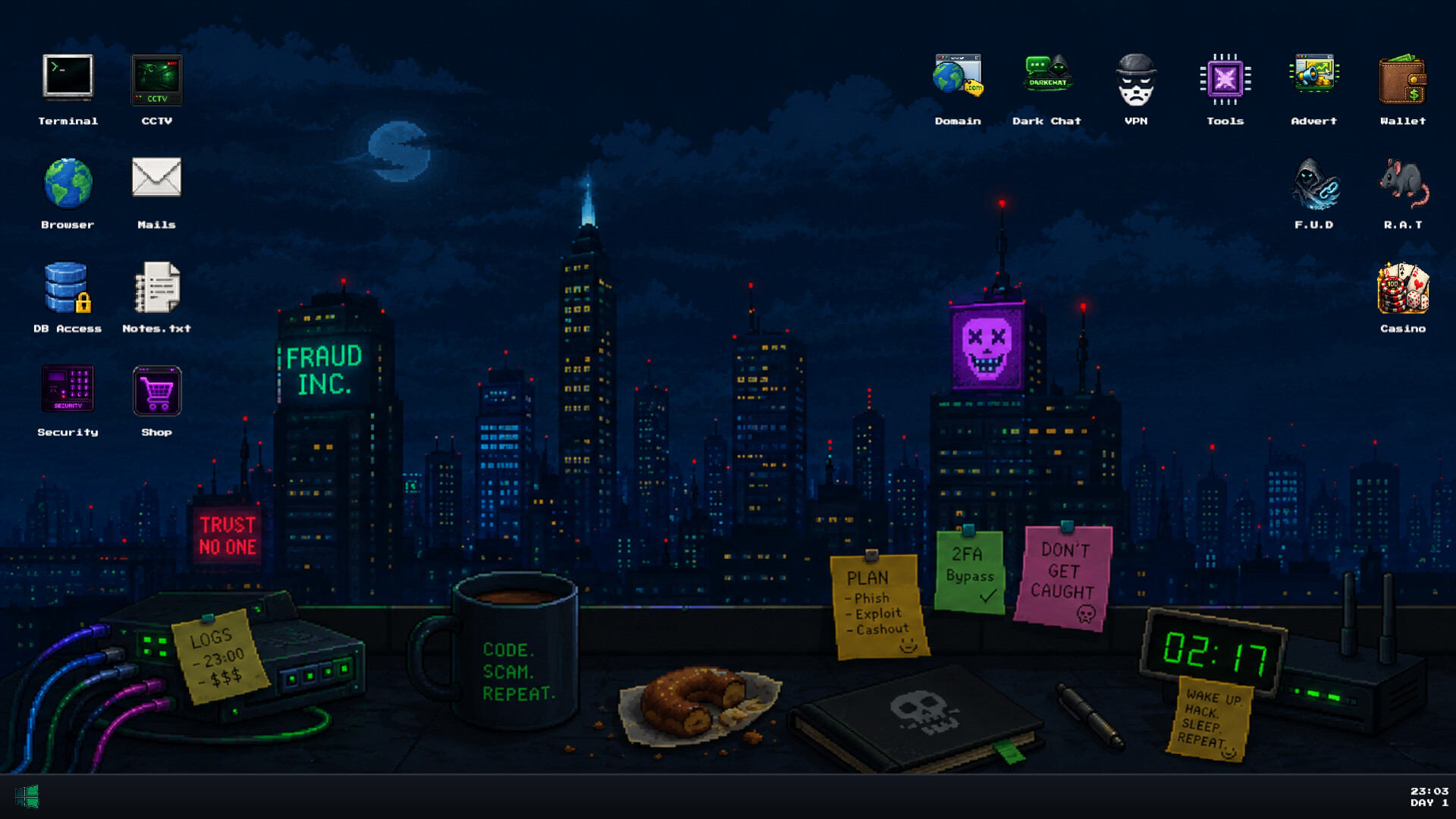 Fraudster screenshot 1