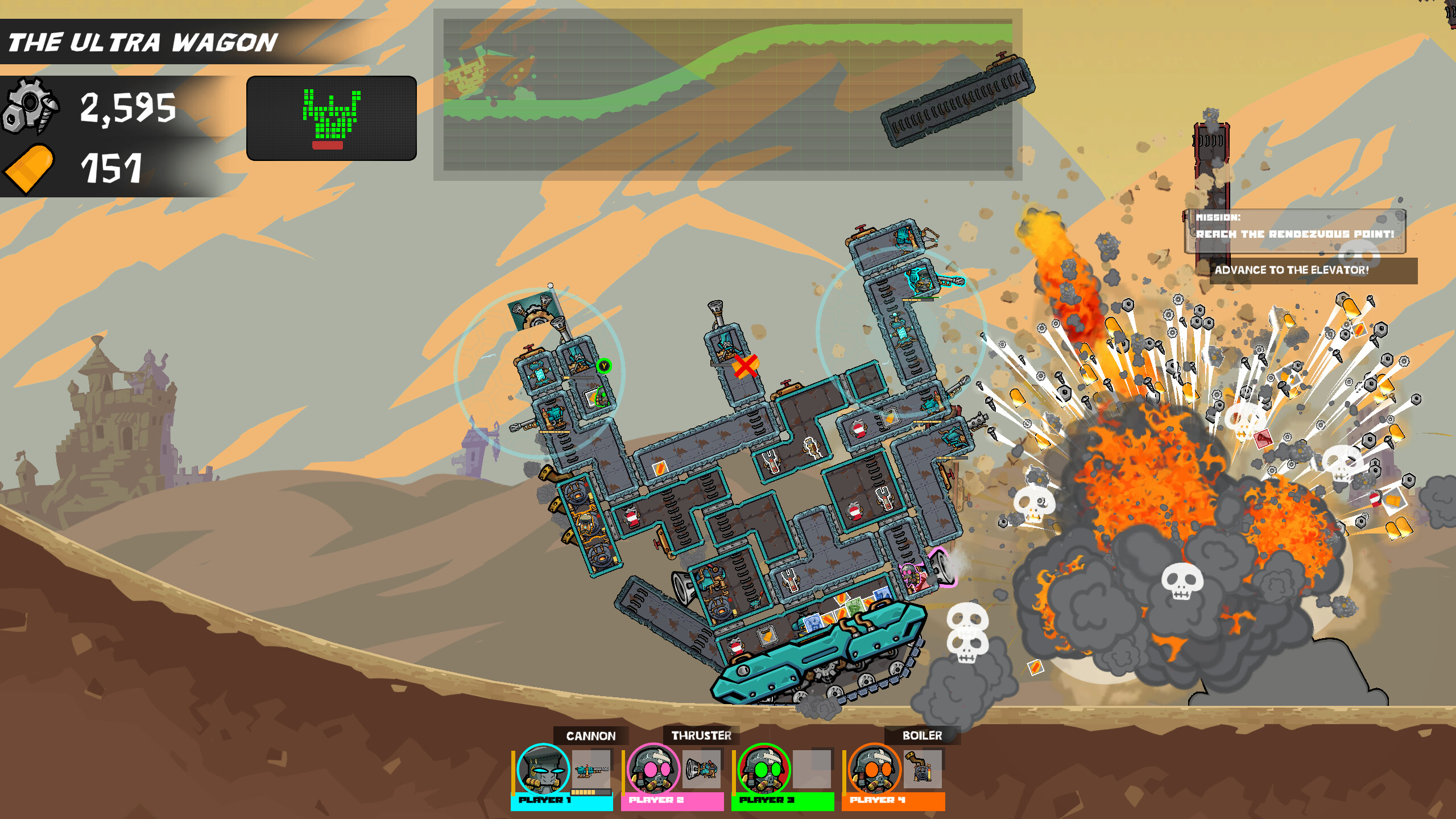 Tower Tanks trailer